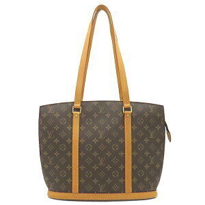 Louis Vuitton Babylon Monogram Canvas Shoulder Bag Brown
